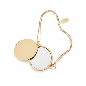 Kate Spade Saturday Sliding Mirror Necklace EUC *Discontinued 2015* ADORBS!